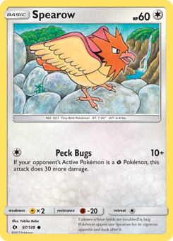 Spearow — Sun & Moon 97/149