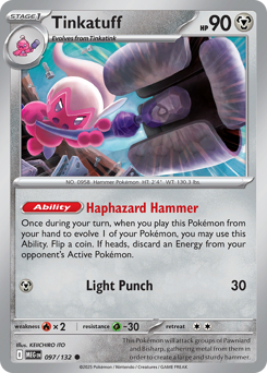 Tinkatuff — Mega Evolution 97/132