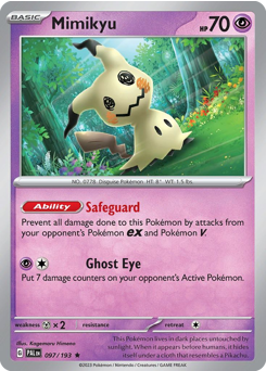 Mimikyu — Paldea Evolved 97/193