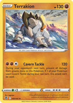 Terrakion — Silver Tempest 97/195