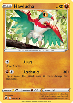 Hawlucha — Silver Tempest 98/195