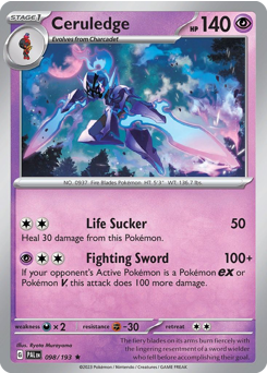 Ceruledge — Paldea Evolved 98/193