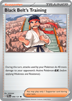 Black Belt's Training — Prismatic Evolutions 98/131