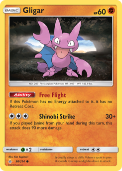 Gligar — Unbroken Bonds 98/214