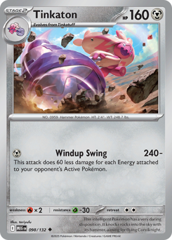 Tinkaton — Mega Evolution 98/132