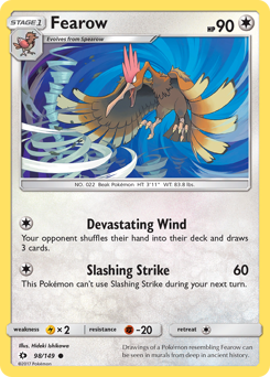 Fearow — Sun & Moon 98/149