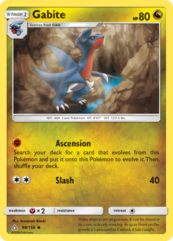 Gabite — Ultra Prism 98/156