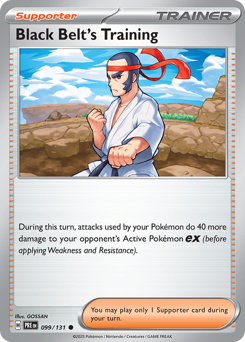 Black Belt's Training — Prismatic Evolutions 99/131