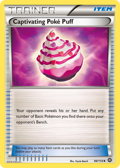 Captivating Poké Puff — Steam Siege 99/114