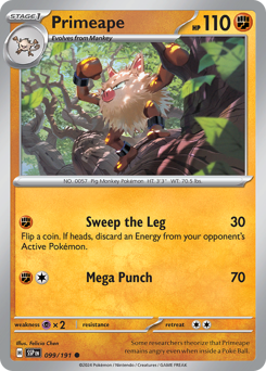 Primeape — Surging Sparks 99/191