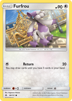 Furfrou — Forbidden Light 99/131
