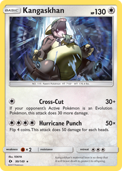 Kangaskhan — Sun & Moon 99/149