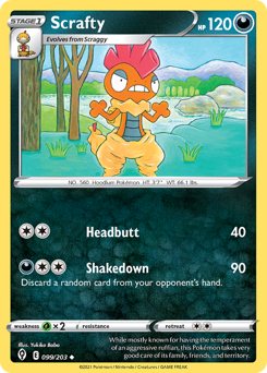Scrafty — Evolving Skies 99/203