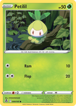 Petilil — Silver Tempest 9/195