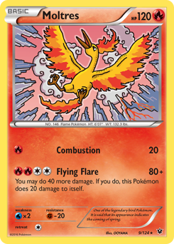 Moltres — Fates Collide 9/124