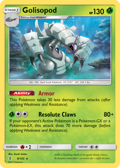 Golisopod — Guardians Rising 9/145