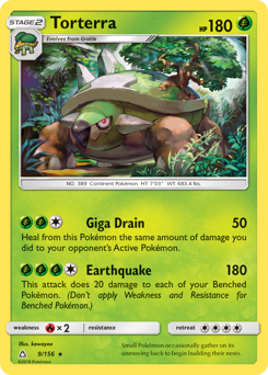 Torterra — Ultra Prism 9/156