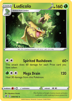 Ludicolo — Rebel Clash 9/192