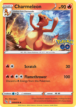 Charmeleon — Pokémon GO 9/78