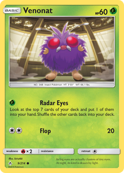 Venonat — Unbroken Bonds 9/214