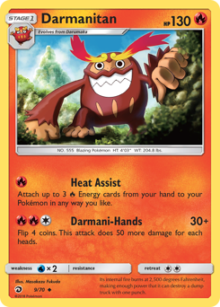 Darmanitan — Dragon Majesty 9/70