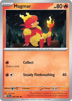 Magmar — Paldean Fates 9/91