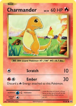 Charmander — Evolutions 9/108
