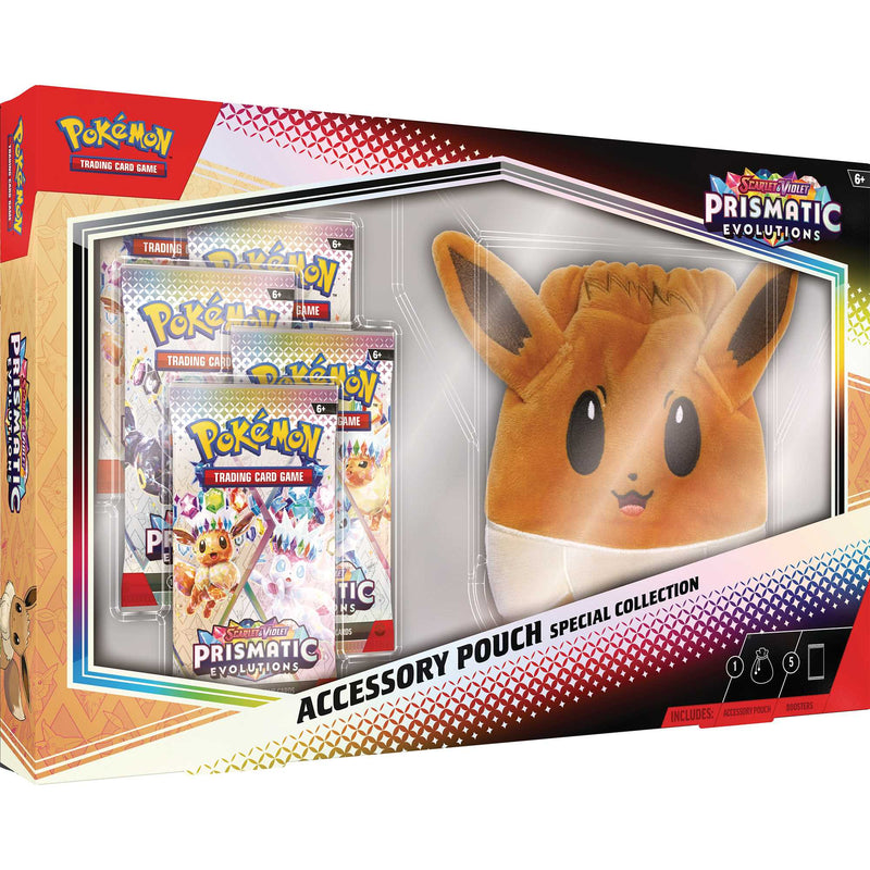 Scarlet & Violet 8.5 — Prismatic Evolutions — Accessory Pouch Special Collection