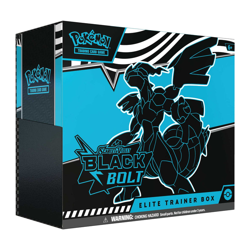 Scarlet & Violet 10.5 — Black Bolt — Elite Trainer Box Zekrom