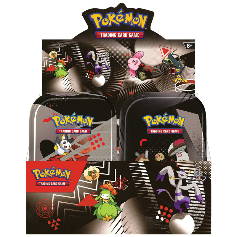 Scarlet & Violet 10.5 — Black Bolt & White Flare — Unova Mini Tin — Assorted