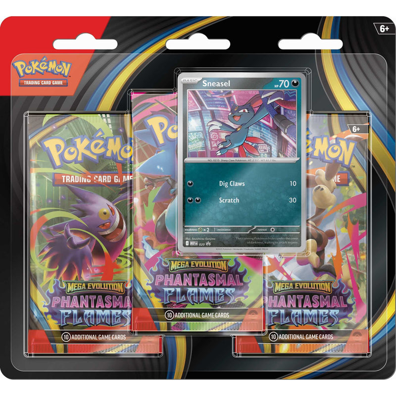 Mega Evolution Phantasmal Flames — 3 Pack