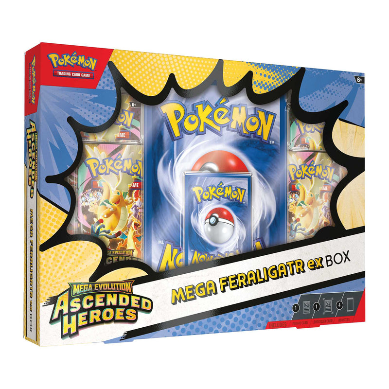 Mega Evolution Ascended Heroes — Mega Feraligatr ex Box