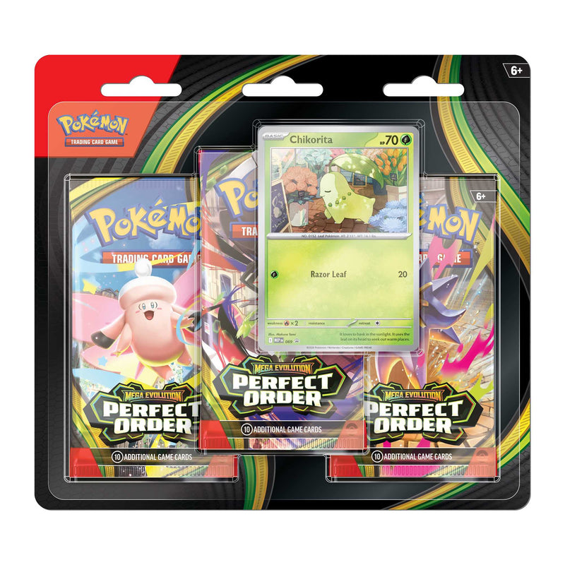 Mega Evolution Perfect Order — 3 Pack