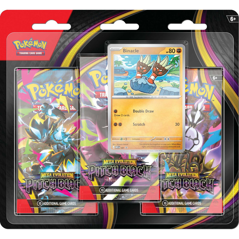 Mega Evolution Pitch Black — 3 Pack