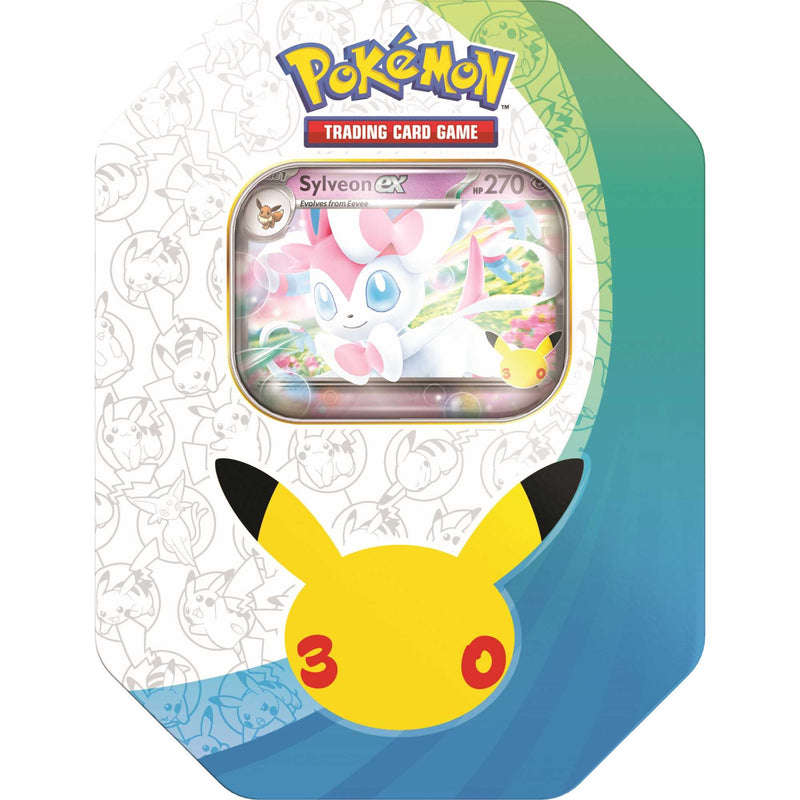 ex Tin — Sylveon — 30th Celebration