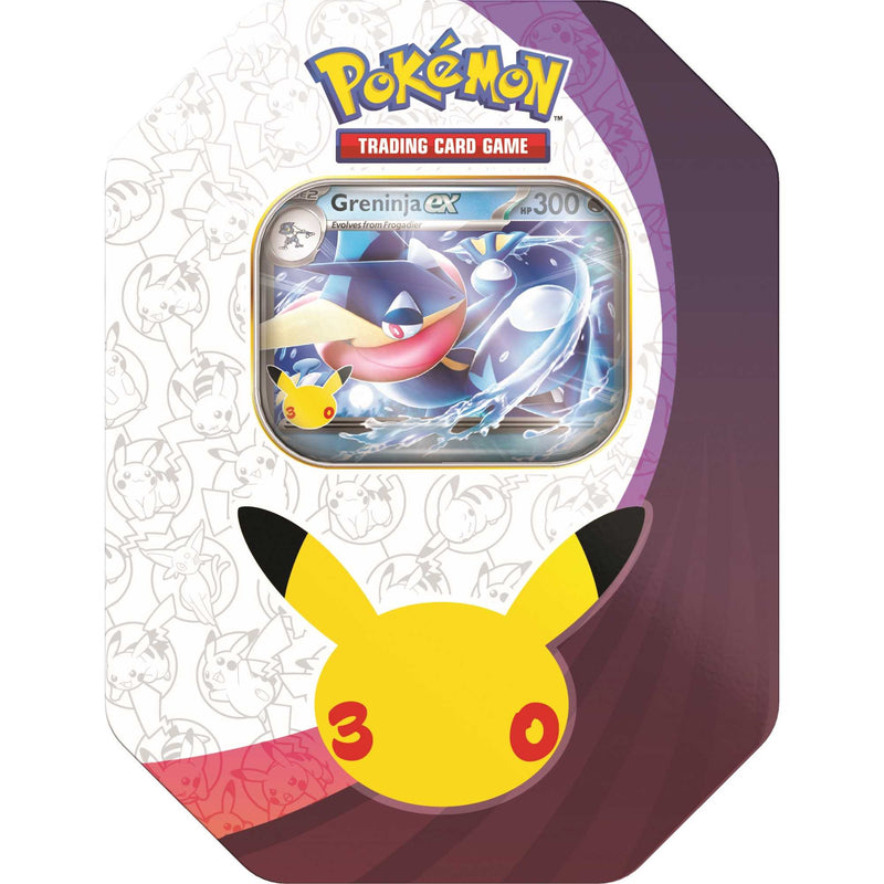 ex Tin — Greninja — 30th Celebration