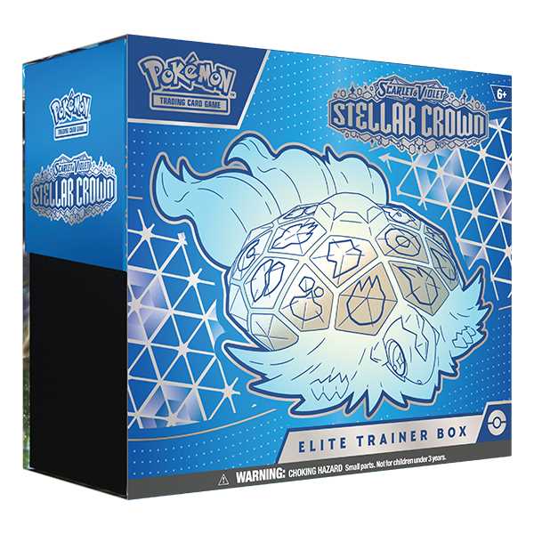 Scarlet & Violet 7 — Stellar Crown — Elite Trainer Box