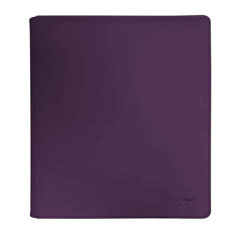 Vivid 12-Pocket Zippered PRO-Binder — Midnight Plum