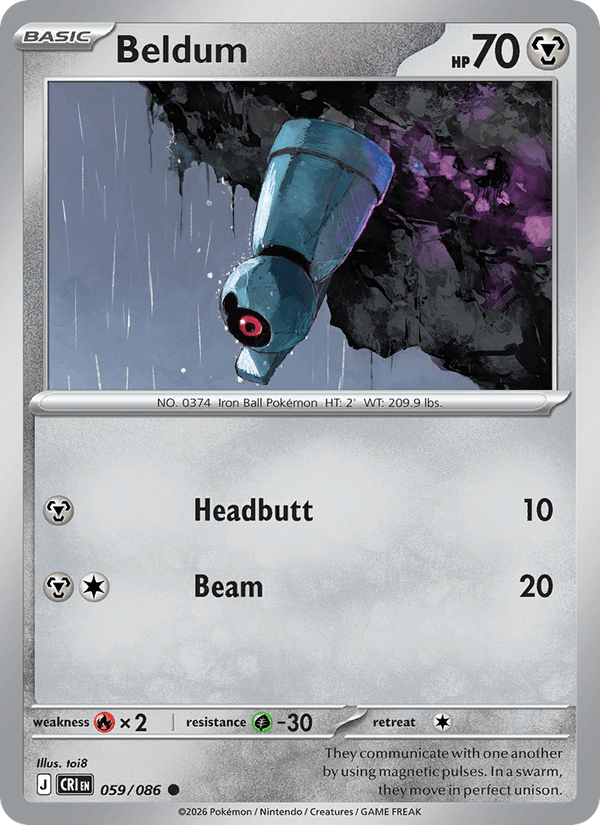 Beldum — Chaos Rising 59/86