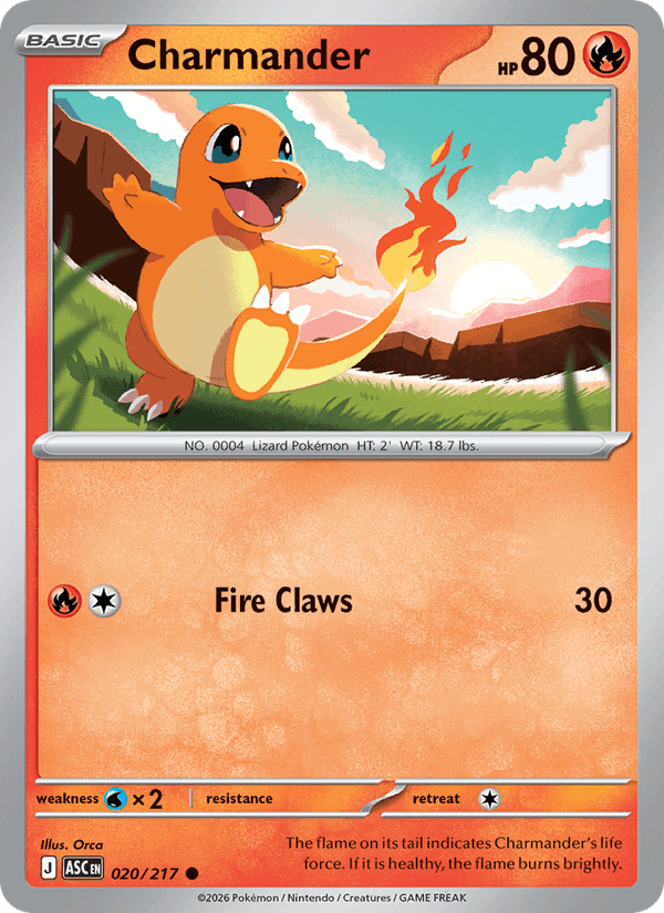 Charmander — Ascended Heroes 20/217