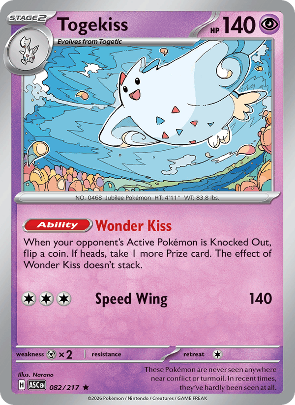 Togekiss — Ascended Heroes 82/217