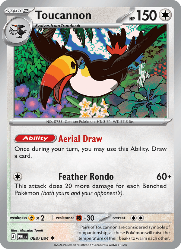 Toucannon — Pitch Black 68/84