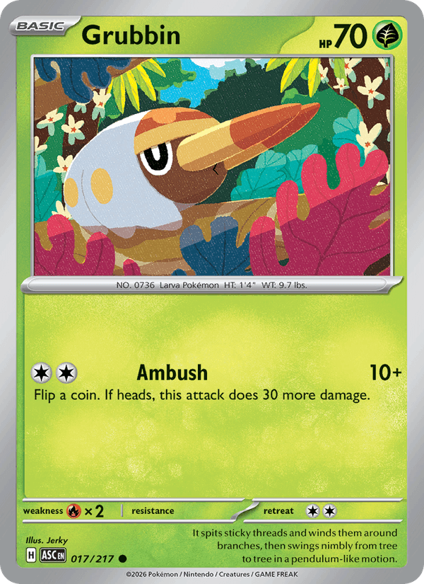 Grubbin — Ascended Heroes 17/217