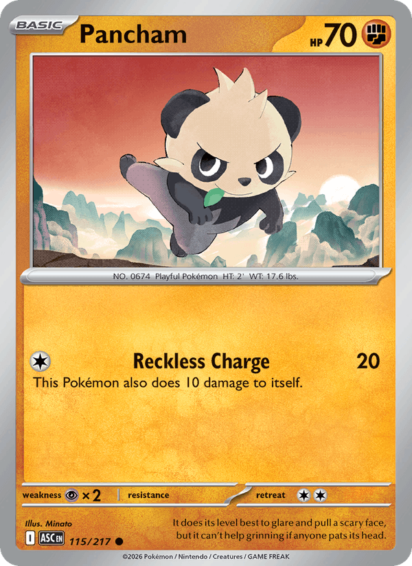 Pancham — Ascended Heroes 115/217