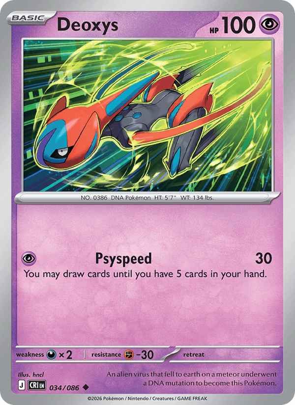 Deoxys — Chaos Rising 34/86