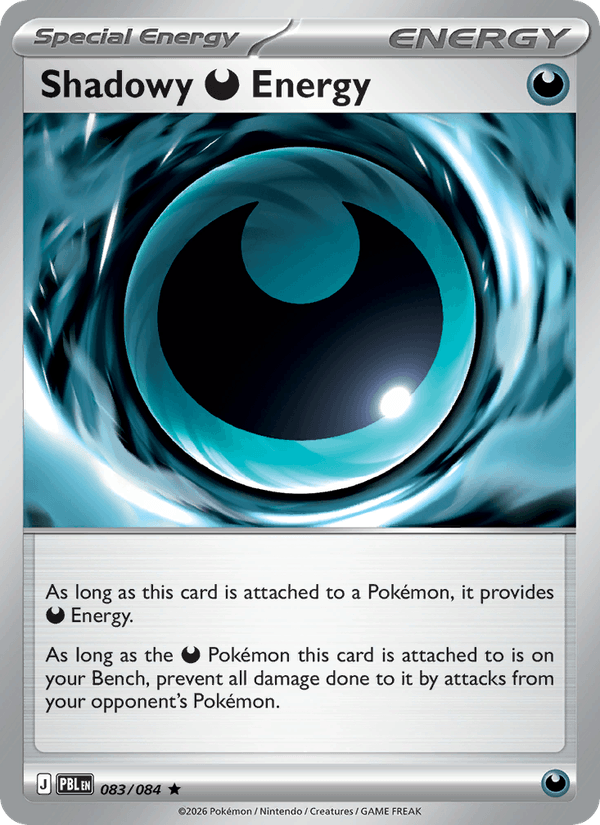 Shadowy Darkness Energy — Pitch Black 83/84