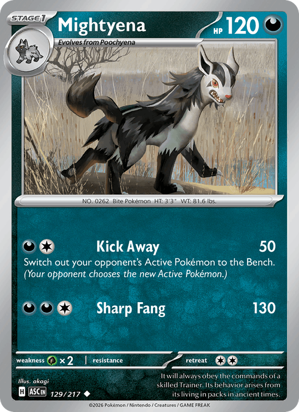 Mightyena — Ascended Heroes 129/217