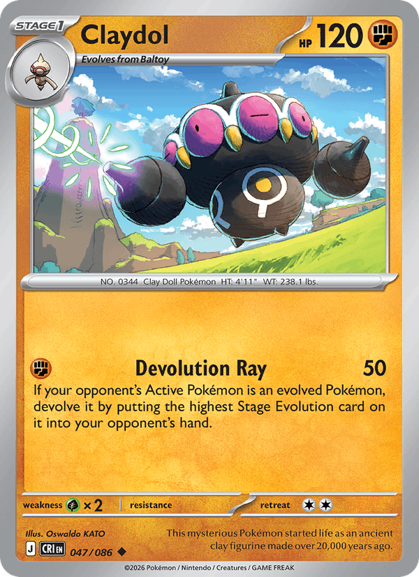 Claydol — Chaos Rising 47/86