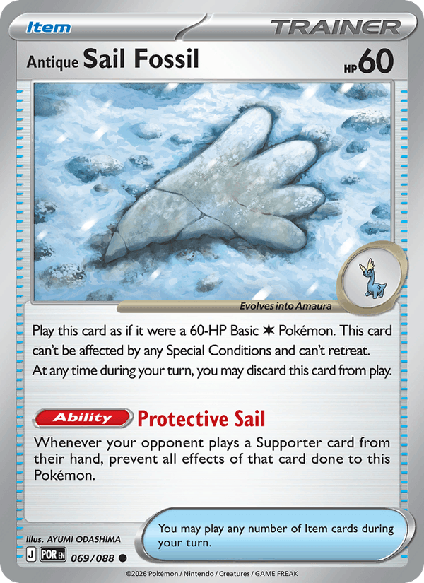 Antique Sail Fossil — Perfect Order 69/88