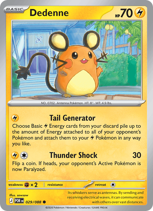 Dedenne — Perfect Order 29/88